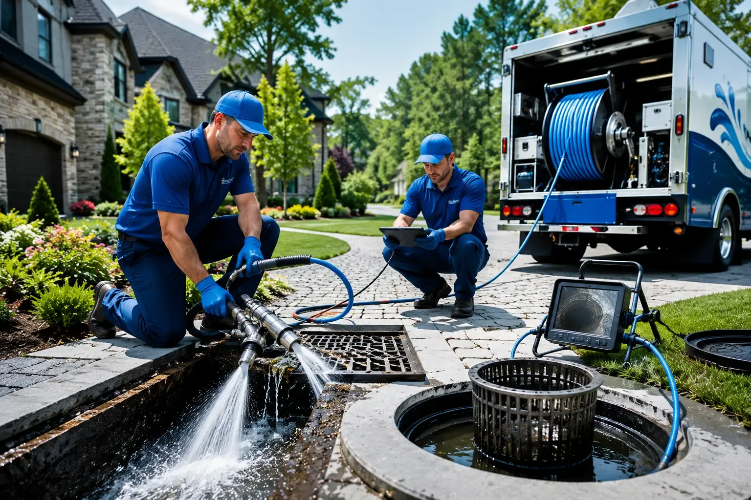 Local outdoor drain cleaning professionals in Struthers, OH